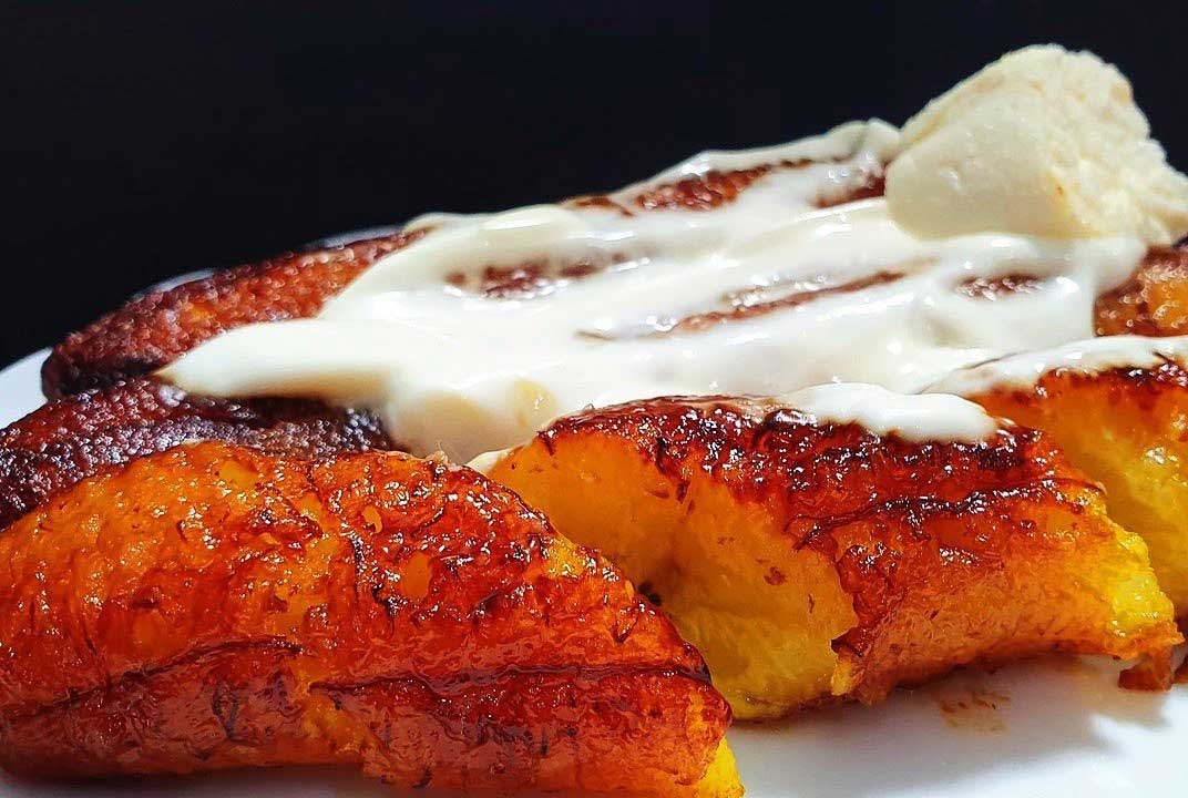 plantains with cream recipe