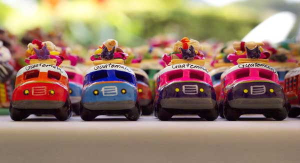 handicrafts little buses