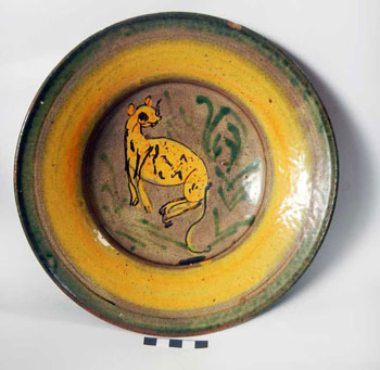 mayolica plate